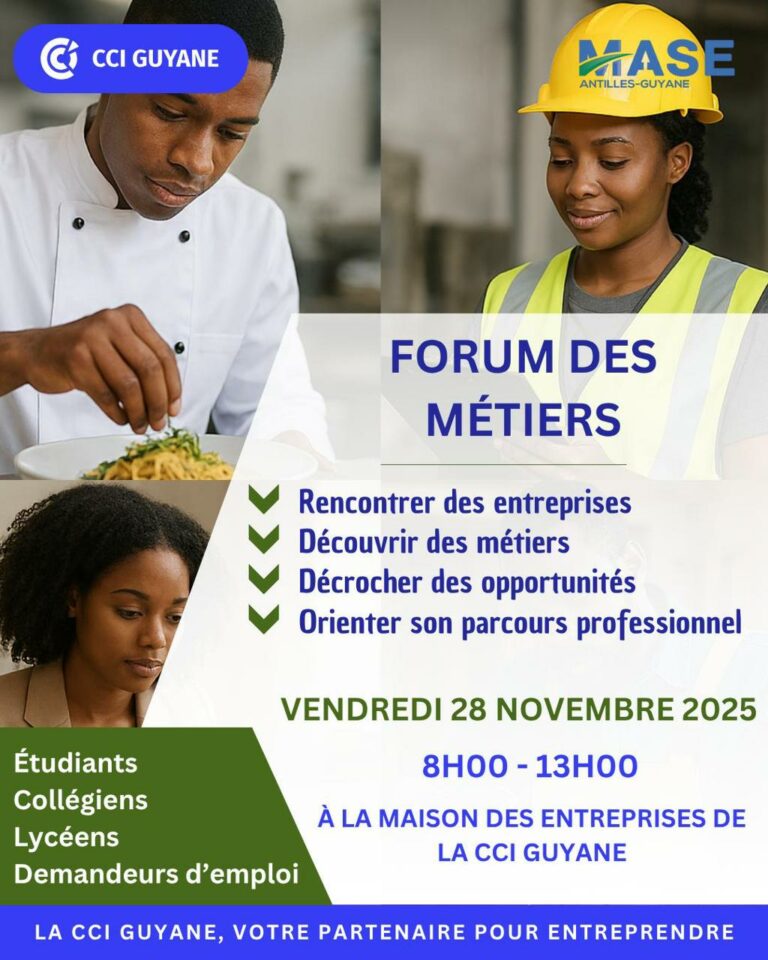 Forum des Métiers à la CCI Guyane